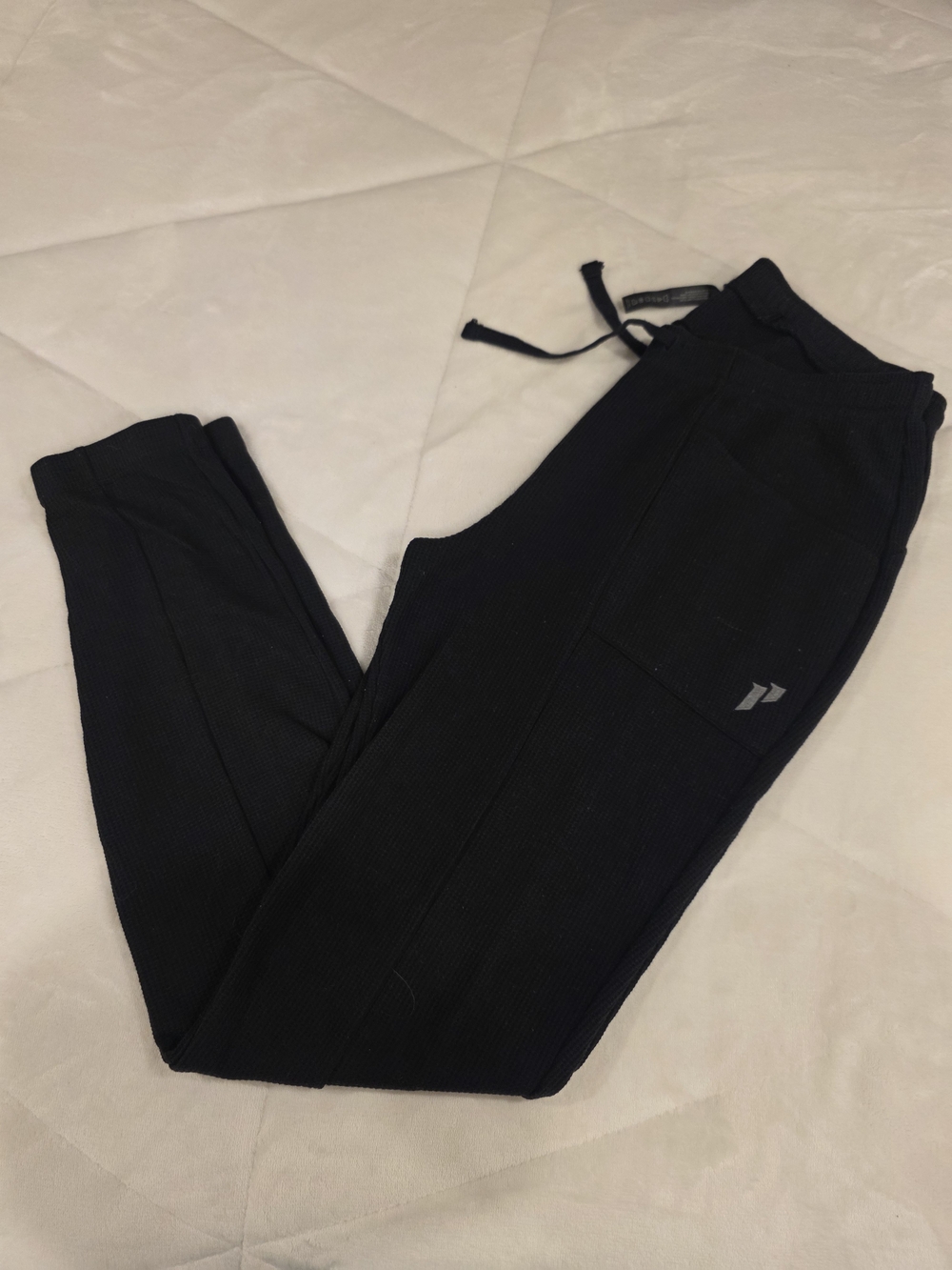 1stphorm Black Knit Drawstring Joggers
